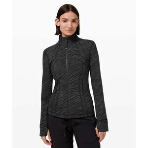 Lululemon Define Jacket Le Tigre Camo Deep Coal Multi - S